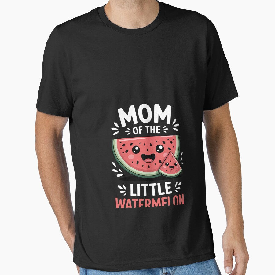 Mom Of The Little Watermelon Melon Family Matching by RopboxRone
