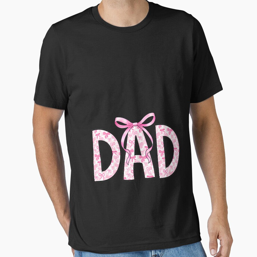 Dad Daddy Birthday Squad Matching Coquette Bow Family Crew by CriseldaBruning