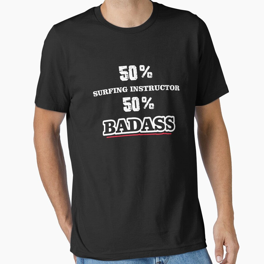 SURFING INSTRUCTOR Badass Cool Gift by Just Be Different Unisex , , , Long Sleeve Tee