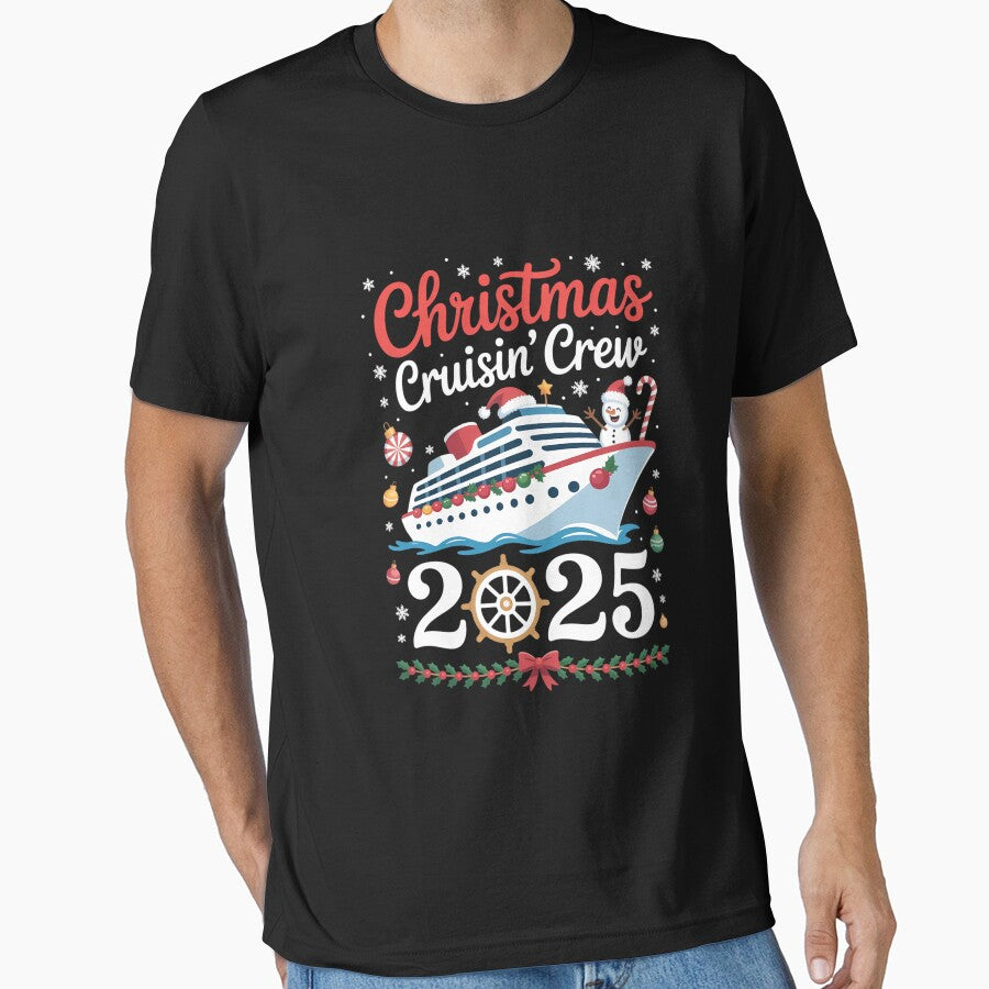 Christmas Cruisin Crew Matching Family Cruise Xmas by HellD3vil-Art