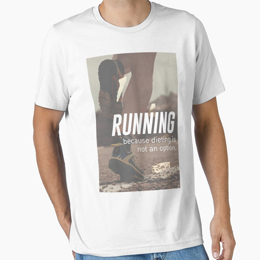 No Diet Just Running Runners Design by Articulate