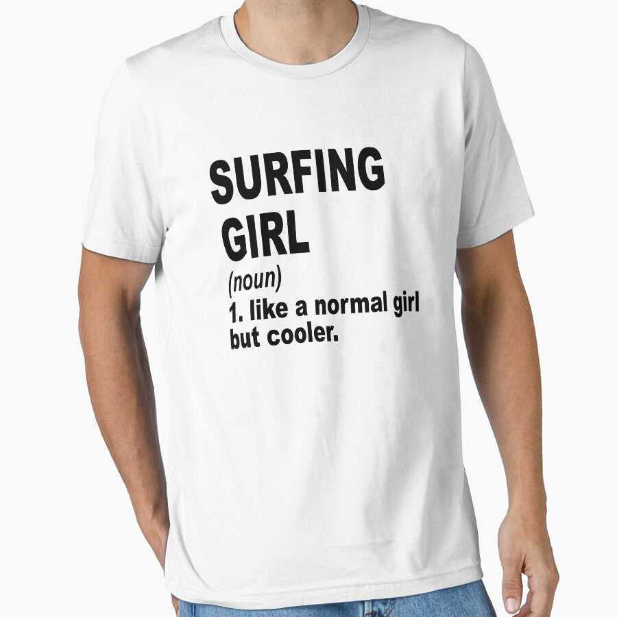 surfing Sister,surfing girl like a normal girl but cooler by Dogs Geeky⭐⭐⭐⭐⭐ Unisex , , , Long Sleeve Tee