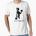Elevate Your Fitness Journey - strength and motivation motto by GraphicDream Unisex , , , Long Sleeve Tee