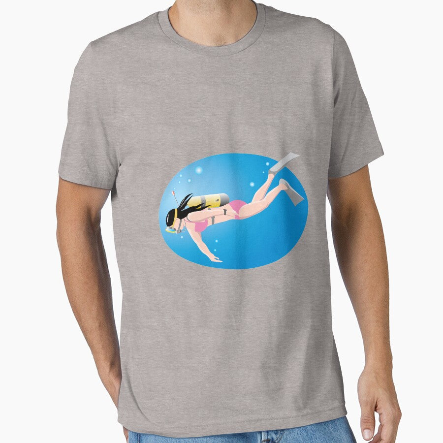 Surfing sport cartoon art by lovingangela Unisex , , , Long Sleeve Tee