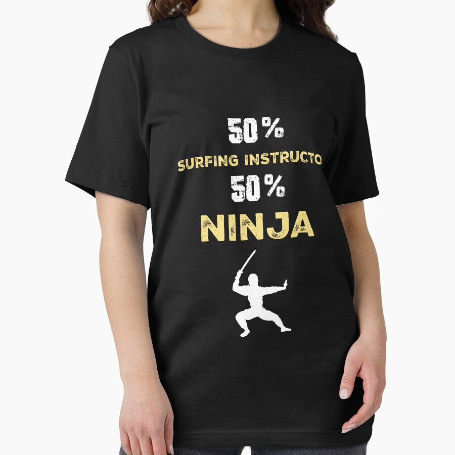 SURFING INSTRUCTOR Ninja Cool Gift by Just Be Different Unisex , , , Long Sleeve Tee