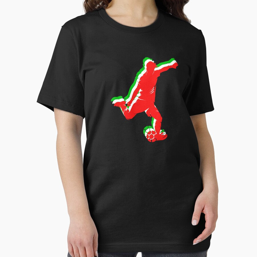 Soccer ball in Italy national colors design by Jumboprint