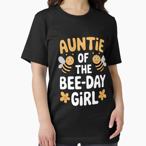 Auntie of the Bee-Day Girl Birthday Party Matching Family by GaryBellcvbnb