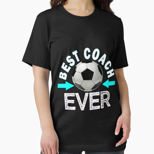 Awesome Soccer Coach Appreciation Gift Design Best Soccer Coach Ever Essential T-Shirt by rollinsale