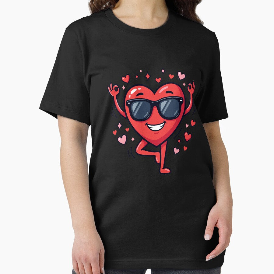 Valentine Yoga Funny Yoga Valentine Gear by DynamicDesign Unisex , , , Long Sleeve Tee