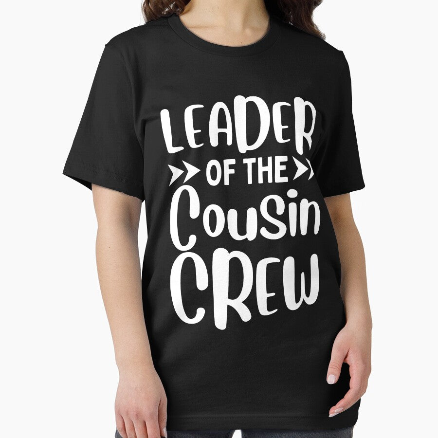 Vintage Leader of the Cousin Crew Bold Typography by garniturex