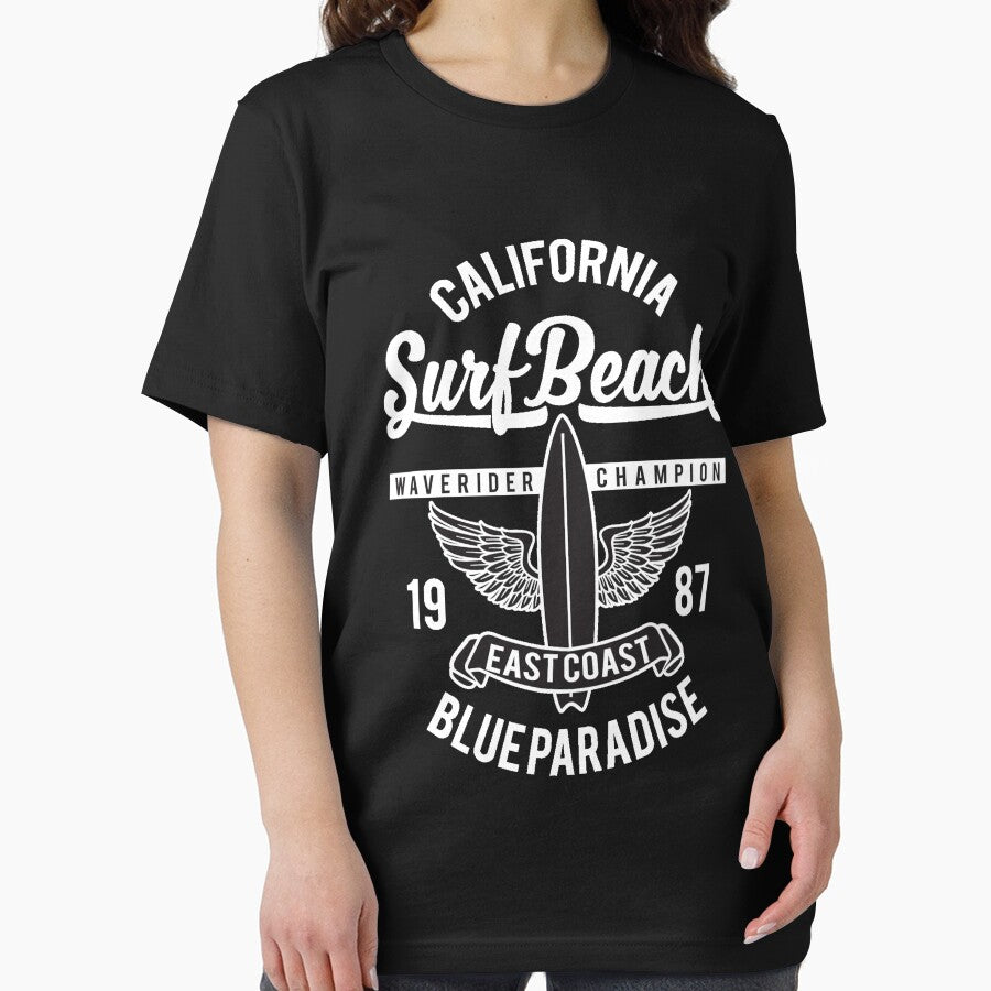 California surf beach - Awesome surfer Gift by Teenation9 Unisex , , , Long Sleeve Tee