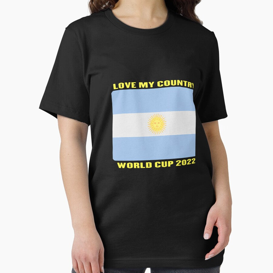I Love My Country Argentina      World Cup 2022 by DanishDesignCo
