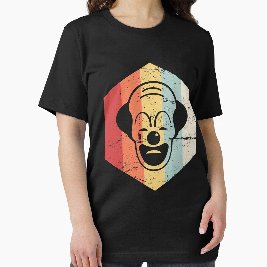 Retro Vintage Creepy Clown Icon by Jam Jar