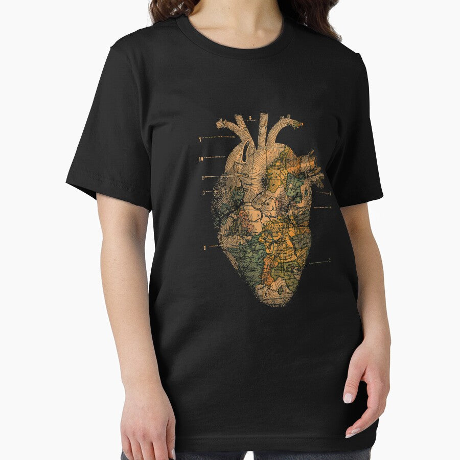 I`ll Find you - Love Travel Heart Wanderlust by Tobe Fonseca® Unisex , , , Long Sleeve Tee
