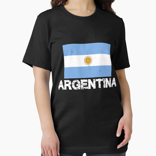 Argentina National Pride Argentinian Flag Design by AllStarMerch