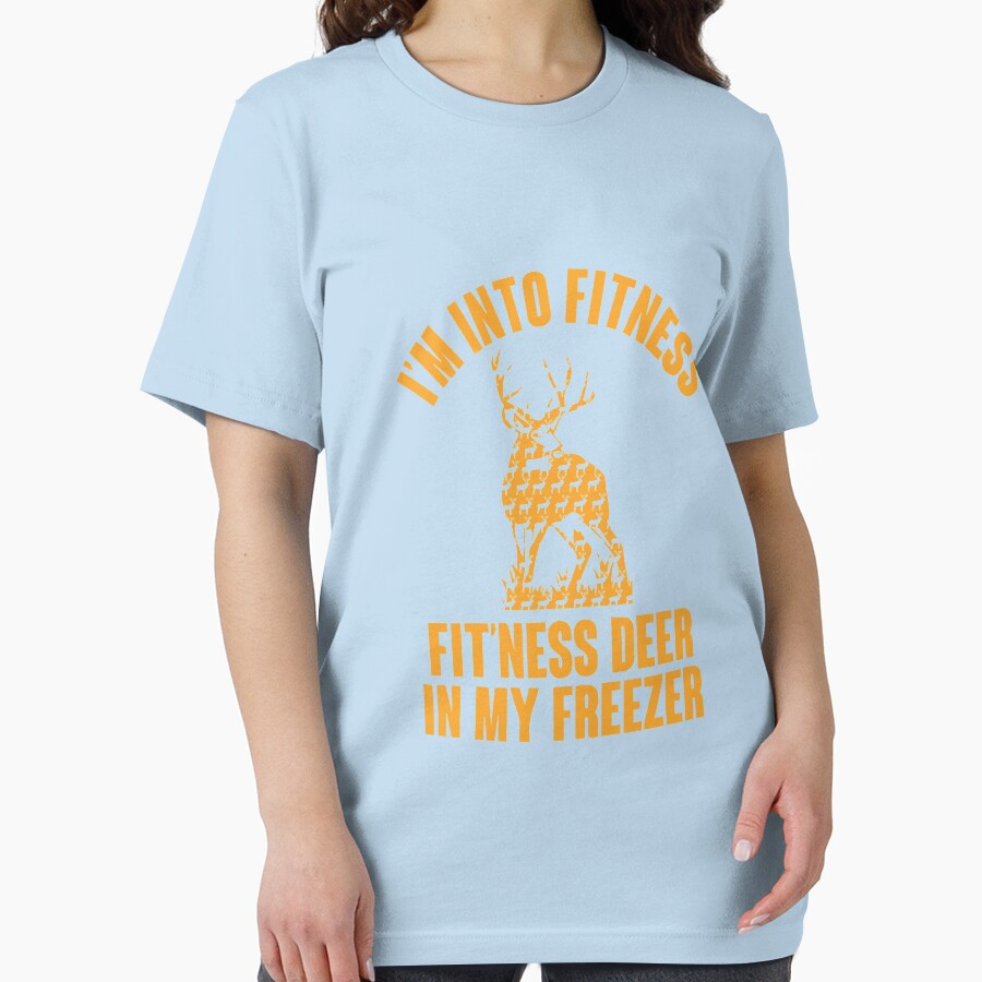 I'm Into Fitness Fit'ness Deer In My Freezer Funny Hunting Premium by JamesRushforth