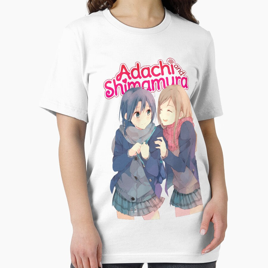 Adachi to Shimamura - Adachi Sakura and Shimamura Hougetsu by Nagai Unisex , , , Long Sleeve Tee