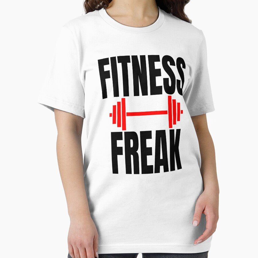 Fitness Freak - Funny fitness & Gym motivation quote by GraphicDream Unisex , , , Long Sleeve Tee
