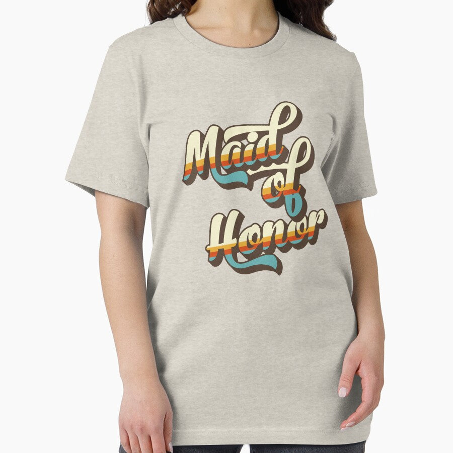 Gift for Maid of Honor retro bridal shower party by anins-azuree