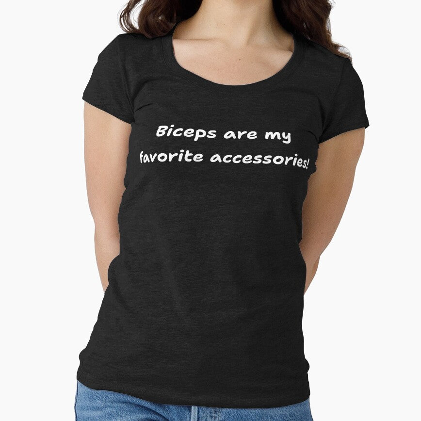 Biceps are my favorite accessories fitness lover by TKings111 Unisex , , , Long Sleeve Tee