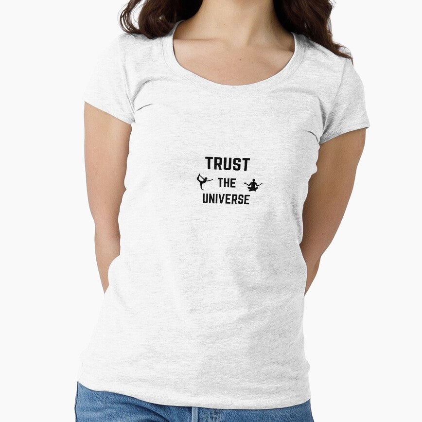 Trust the Universe - Yoga Design by Liniskop Unisex , , , Long Sleeve Tee