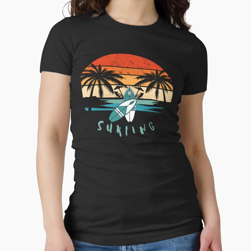 surfing by RESISTORART Unisex , , , Long Sleeve Tee