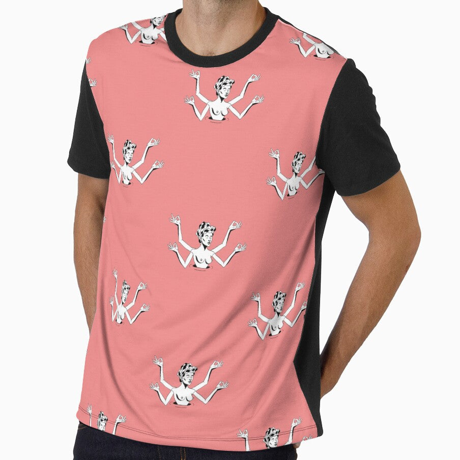 Meditation om by Ilustra Club Unisex , , , Long Sleeve Tee