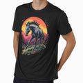 Retro Style Horse by a2zbuyshop Unisex , , , Long Sleeve Tee