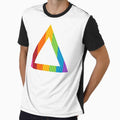 Rainbow 'Riangle II by banditjoj Unisex , , , Long Sleeve Tee