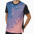Retro Galaxy Swirl Pattern by JadasArtDesigns Unisex , , , Long Sleeve Tee