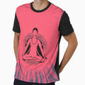 Yoga Abstract Explosion Art by Rell1970