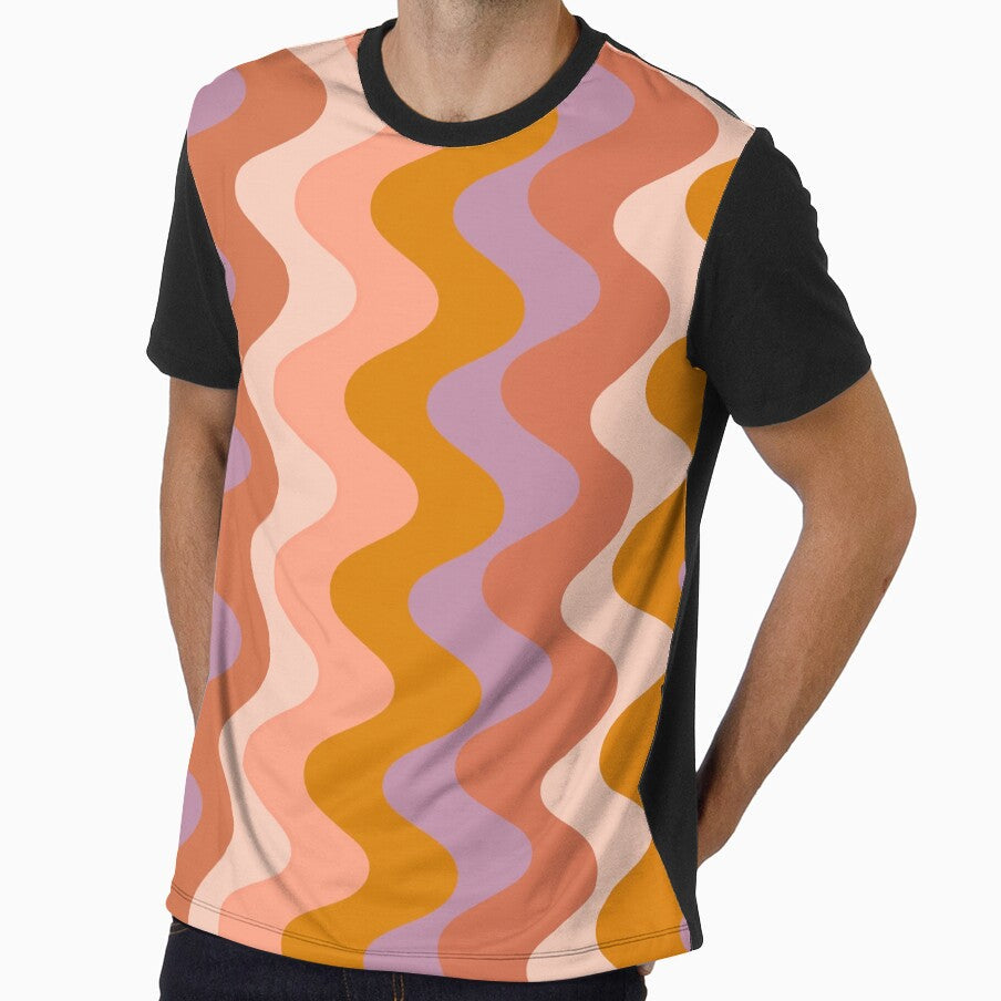 Earthy Waves by springstdesign Unisex , , , Long Sleeve Tee