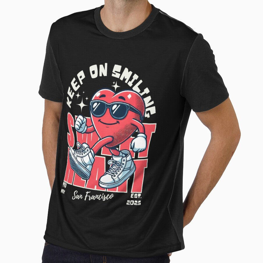 Keep on Smiling by Peerless-Prime Unisex , , , Long Sleeve Tee