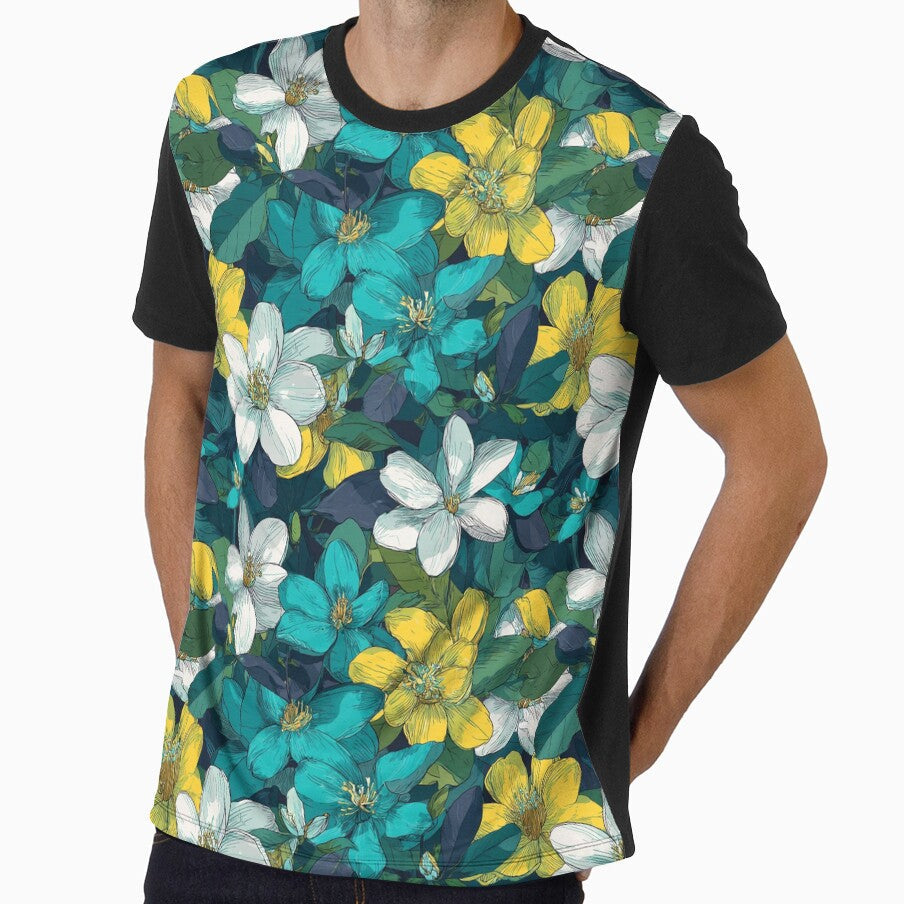 Radiant Gardenias Texture - Botanical Garden Pattern - Unique Gifts For Women by RoyalStarsPatts
