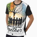 Together Is Our Favorite Place To Be – Family Reunion Tree Seasons Shirt | Memories Laughter Love Forever Tee by Lifehackerplus1