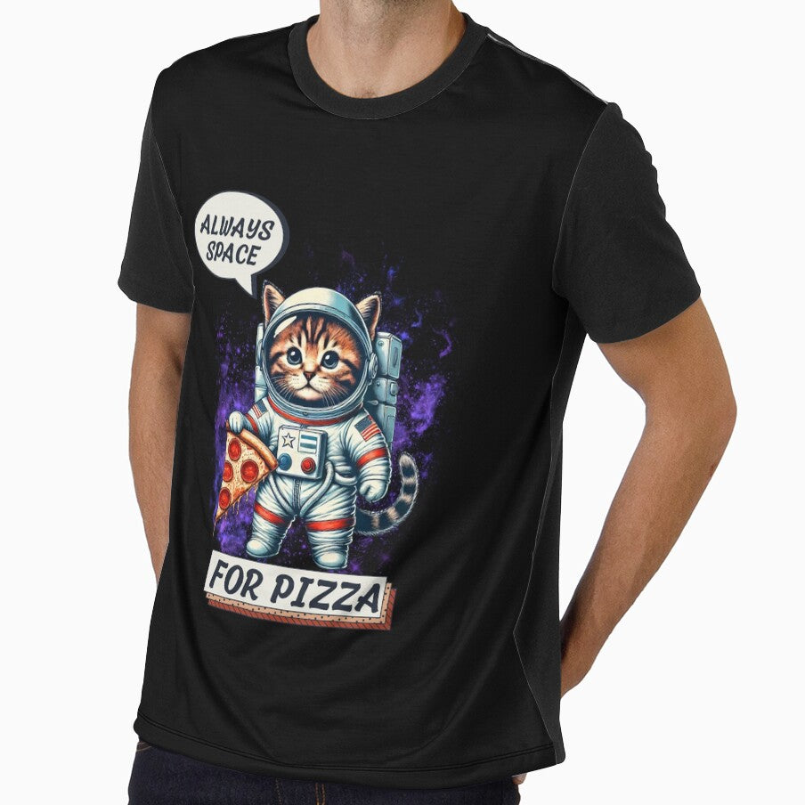 Space for pizza by Peerless-Prime Unisex , , , Long Sleeve Tee