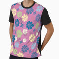 Retro Vibes - Pink - 24A-002 by Cori Lang Unisex , , , Long Sleeve Tee