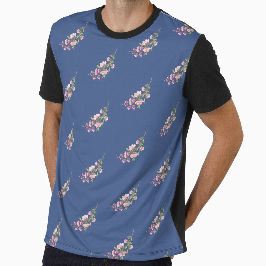 Blossoming cherry branch by susyrdesign Unisex , , , Long Sleeve Tee