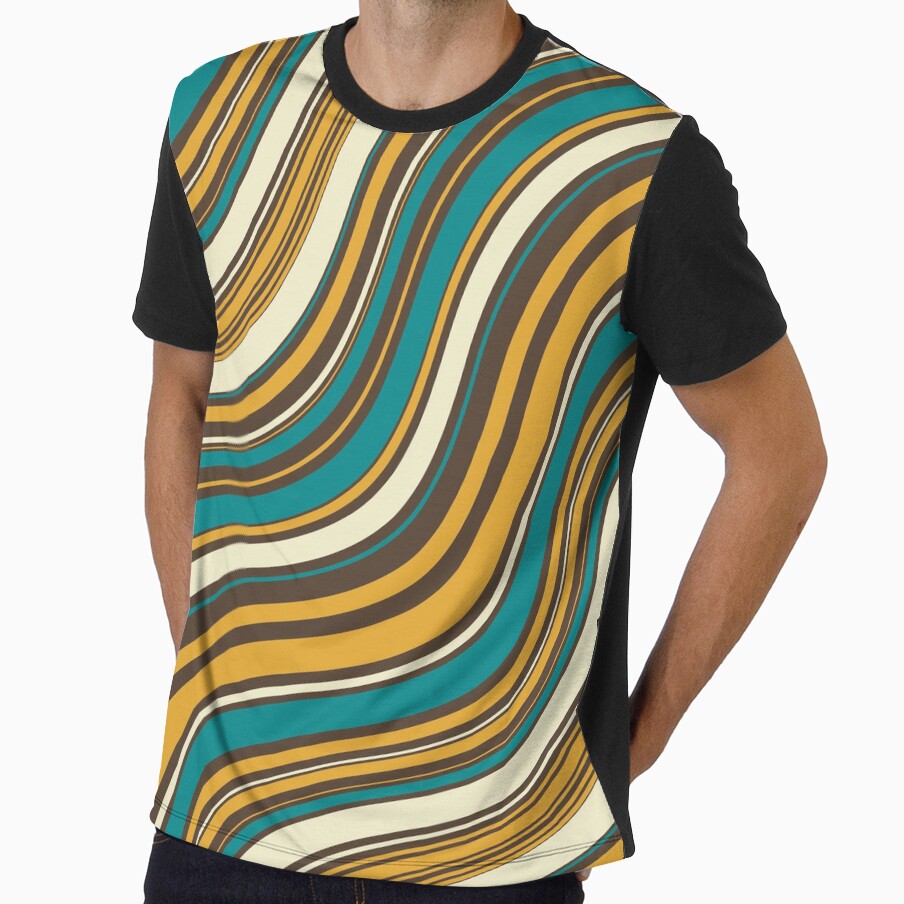 Retro Curvy Hagen by AlfabetDesign Unisex , , , Long Sleeve Tee
