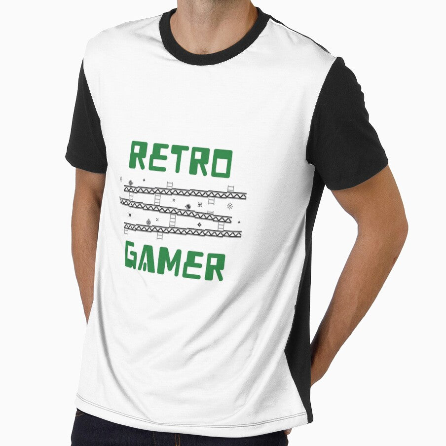 Retro Gamer by crazydotdesigns Unisex , , , Long Sleeve Tee