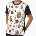 Copy of Bouquet flower seamless pattern by Yana Mustafina | Boho Soulful Designs Unisex , , , Long Sleeve Tee