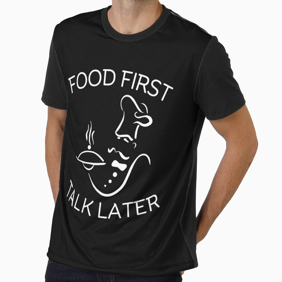 Food first by Peerless-Prime Unisex , , , Long Sleeve Tee