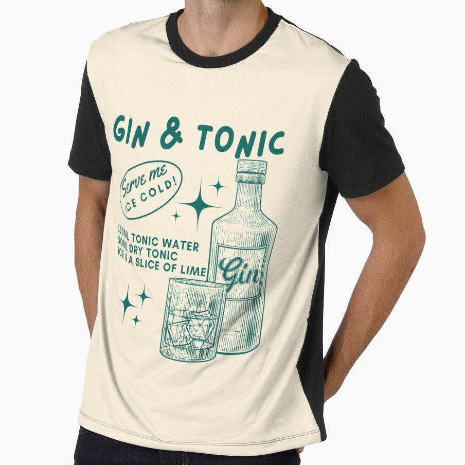 Gin and tonic by Peerless-Prime Unisex , , , Long Sleeve Tee