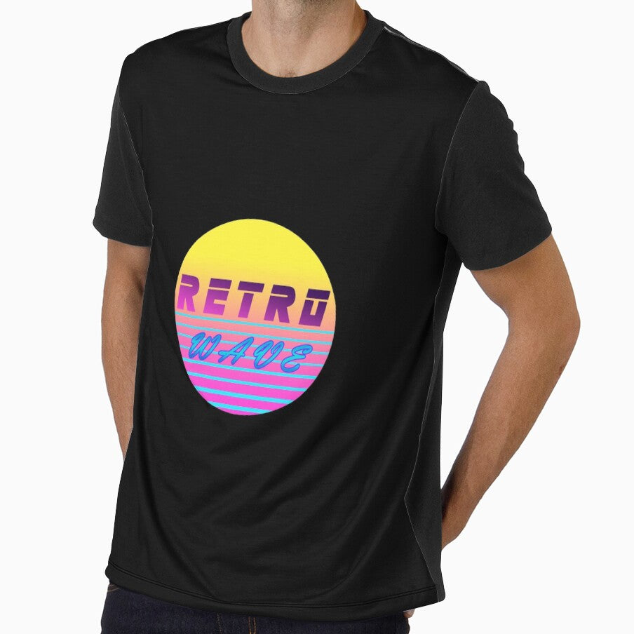 RETRO WAVE, SYNTH WAVE 80S by enigma3a Unisex , , , Long Sleeve Tee