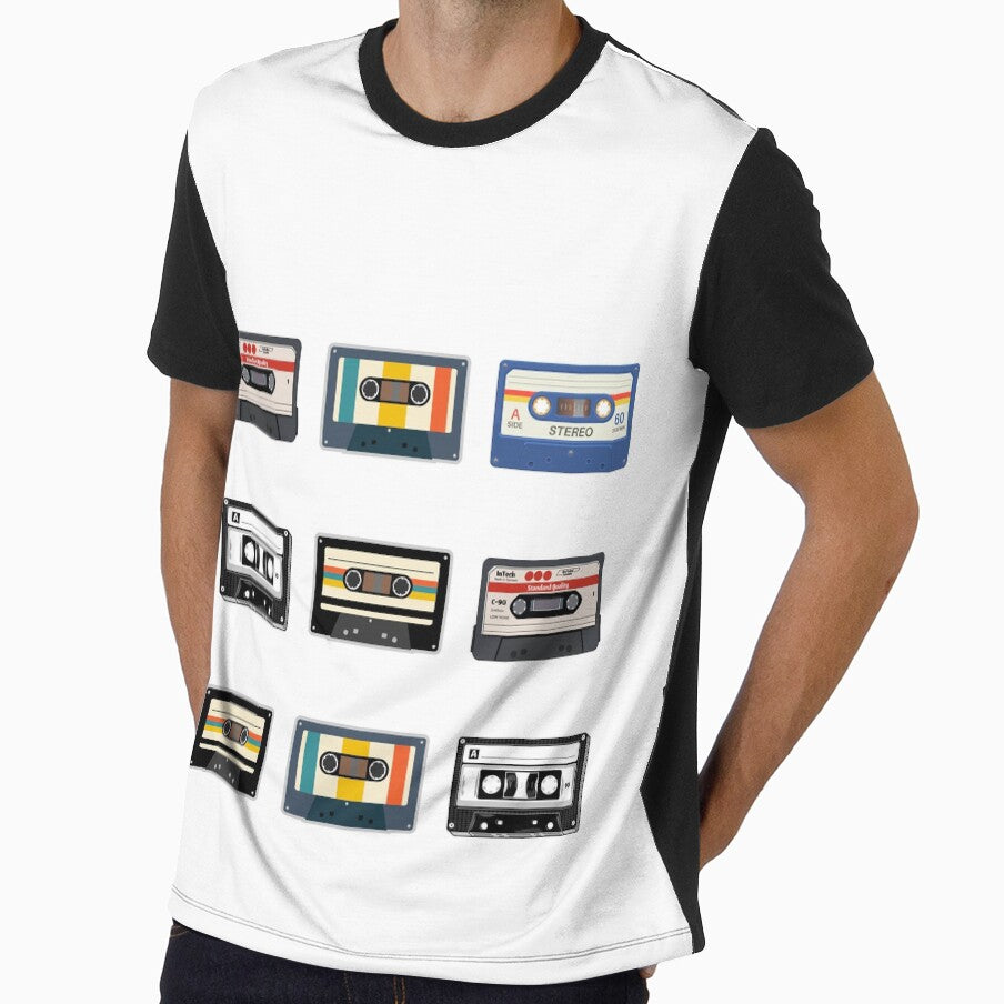 Retro cassette by Luisshopp Unisex , , , Long Sleeve Tee