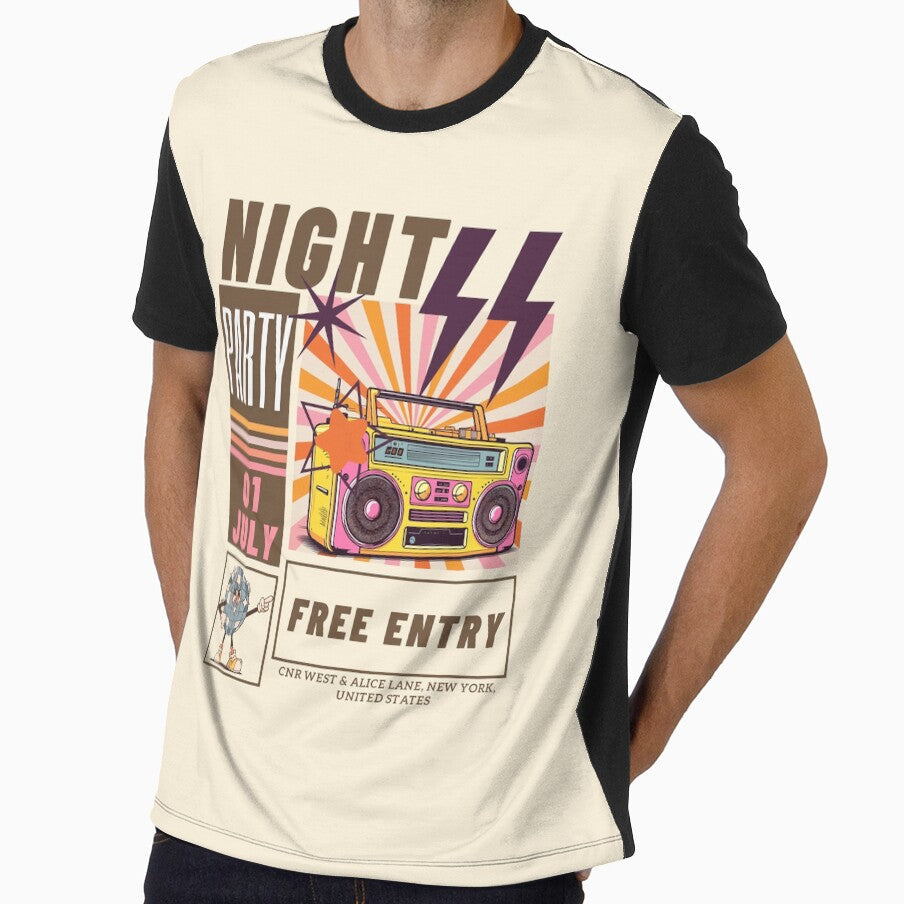 Night party by Peerless-Prime Unisex , , , Long Sleeve Tee