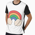 Retro rainbow by Luisshopp Unisex , , , Long Sleeve Tee