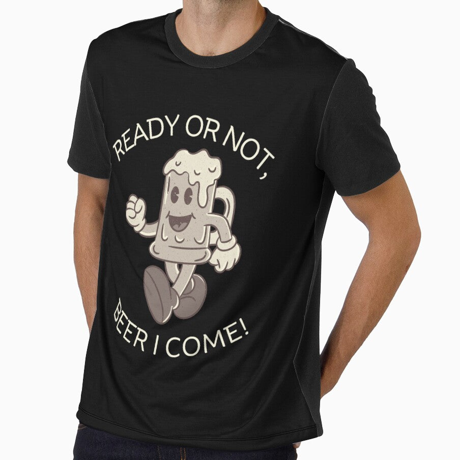 Ready or not by Peerless-Prime Unisex , , , Long Sleeve Tee