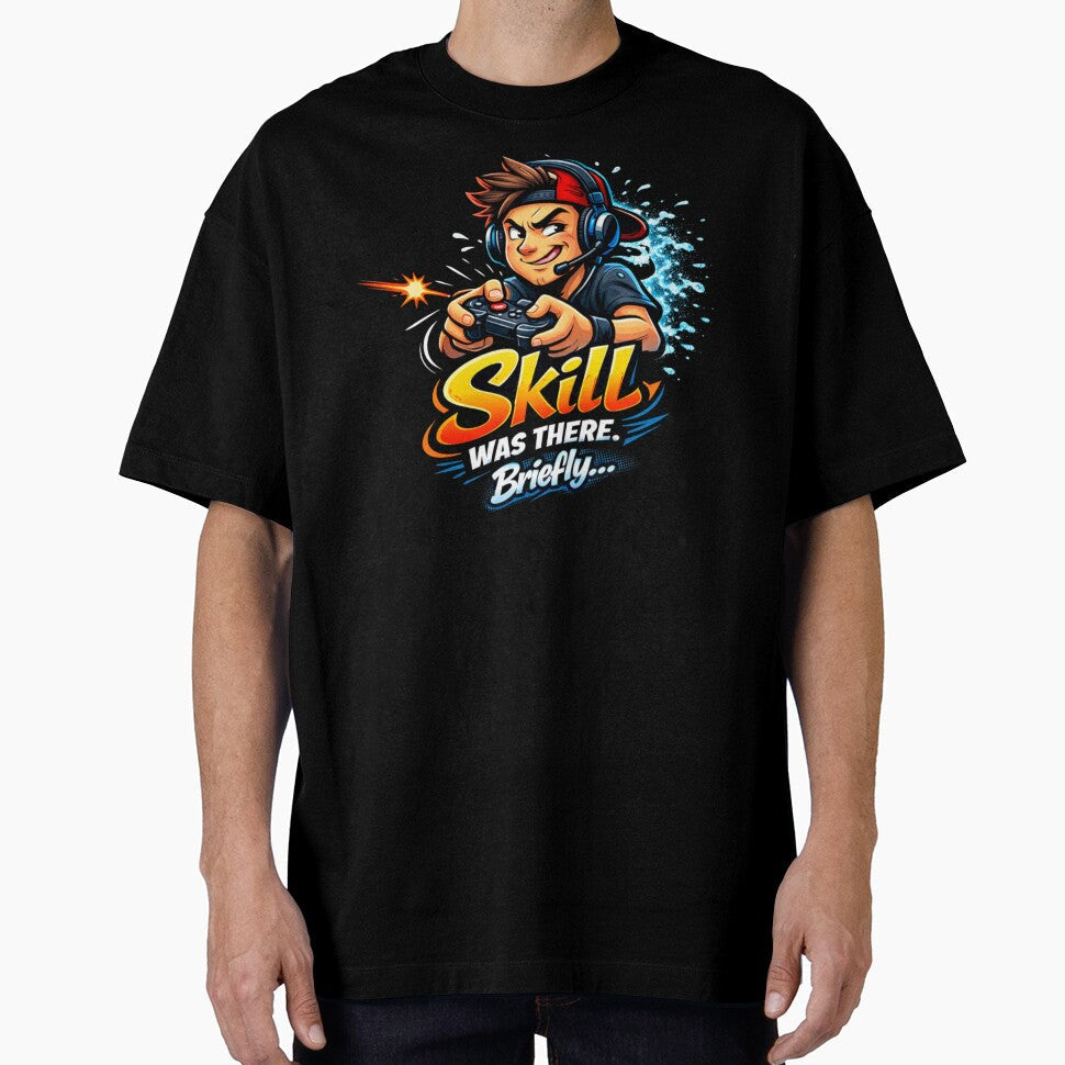 Skill Was There Briefly by VireonTees Unisex , , , Long Sleeve Tee