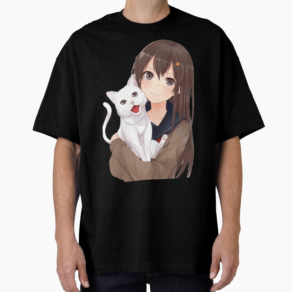• Neko Kawaii • by Zentenar Unisex , , , Long Sleeve Tee